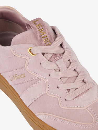 LeMieux Ladies Wild Rose Stockbridge Suede Trainers Wild Rose| Online For Equine