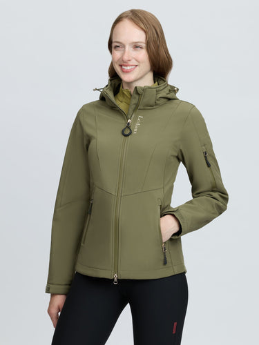 LeMieux Ladies Willow Green Celine Softshell Jacket Willow Green| Online For Equine