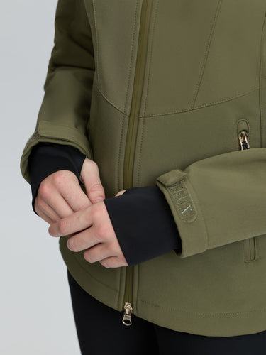LeMieux Ladies Willow Green Celine Softshell Jacket Willow Green| Online For Equine