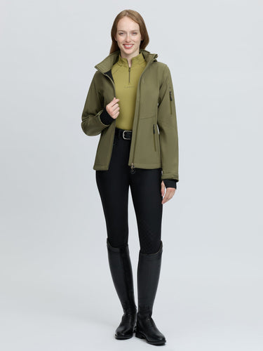 LeMieux Ladies Willow Green Celine Softshell Jacket Willow Green| Online For Equine