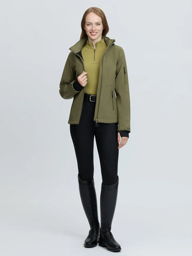 LeMieux Ladies Willow Green Celine Softshell Jacket Willow Green| Online For Equine