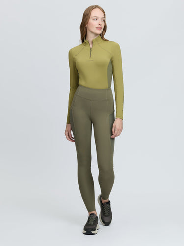 LeMieux Ladies Willow Green Naomi Pull On Breeches Willow Green| Online For Equine