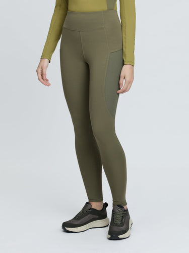 LeMieux Ladies Willow Green Naomi Pull On Breeches Willow Green| Online For Equine