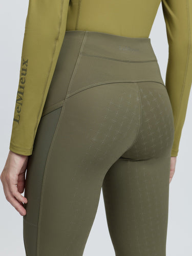 LeMieux Ladies Willow Green Naomi Pull On Breeches Willow Green| Online For Equine
