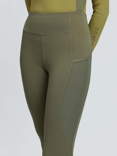 LeMieux Ladies Willow Green Naomi Pull On Breeches Willow Green| Online For Equine