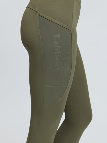 LeMieux Ladies Willow Green Naomi Pull On Breeches Willow Green| Online For Equine