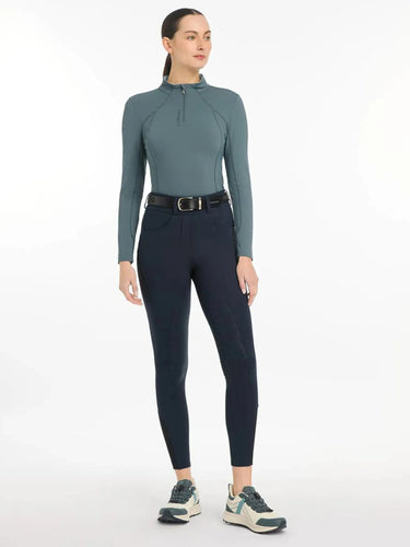 LeMieux Ladies Winter Brushed Breggings Navy - UK 8| Online For Equine