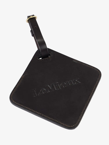 LeMieux Leather Luggage Tag Brown| Online For Equine