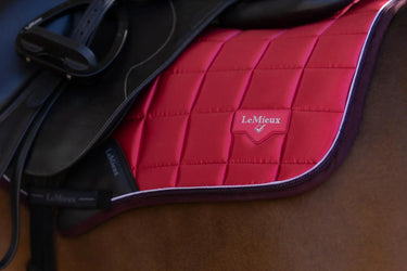 LeMieux Loire Classic Close Contact Square Cranberry| Online For Equine