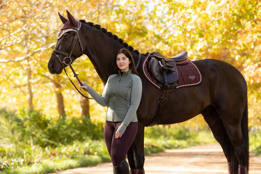 LeMieux Loire Classic Close Contact Square Damson| Online For Equine