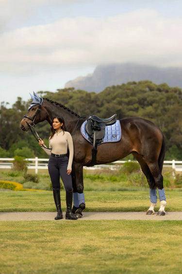 LeMieux Loire Classic Close Contact Square Powder Blue| Online For Equine