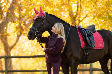 LeMieux Loire Classic Dressage Square Cranberry| Online For Equine