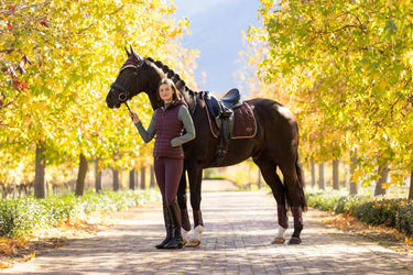 LeMieux Loire Classic Dressage Square Damson| Online For Equine