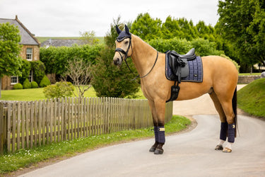 Buy LeMieux Loire Classic Dressage Square Dusk Blue | Online for Equine