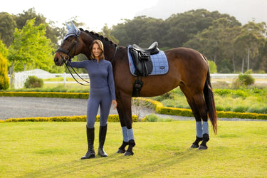 LeMieux Loire Classic Dressage Square Powder Blue| Online For Equine