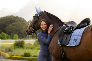 LeMieux Loire Classic Dressage Square Powder Blue| Online For Equine