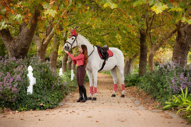 LeMieux Loire Classic GP Square Cranberry| Online For Equine