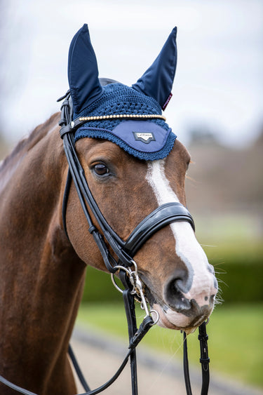 LeMieux Loire Fly Hood Navy| Online For Equine