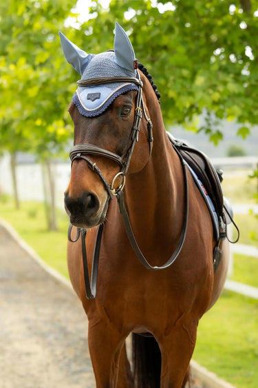 LeMieux Loire Fly Hood Powder Blue| Online For Equine