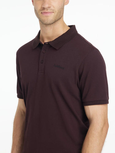LeMieux Mens Classique Polo Shirt Damson| Online For Equine