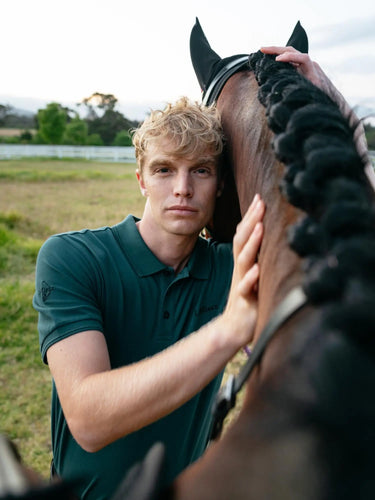 LeMieux Mens Classique Polo Shirt Jungle| Online For Equine