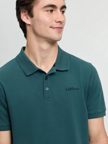 LeMieux Mens Classique Polo Shirt Jungle| Online For Equine