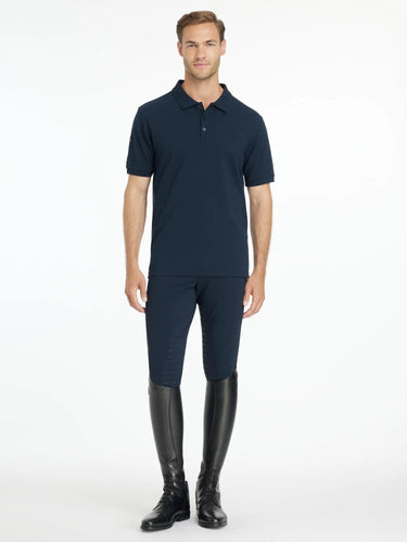 LeMieux Mens Classique Polo Shirt Navy| Online For Equine