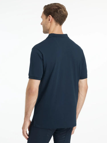 LeMieux Mens Classique Polo Shirt Navy| Online For Equine