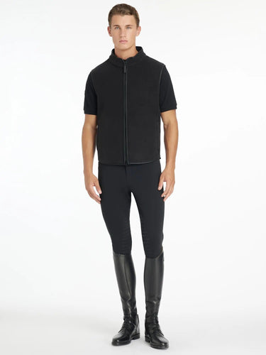 LeMieux Mens Fleece Gilet Black