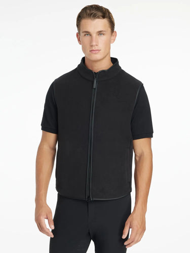 LeMieux Mens Fleece Gilet Black| Online For Equine