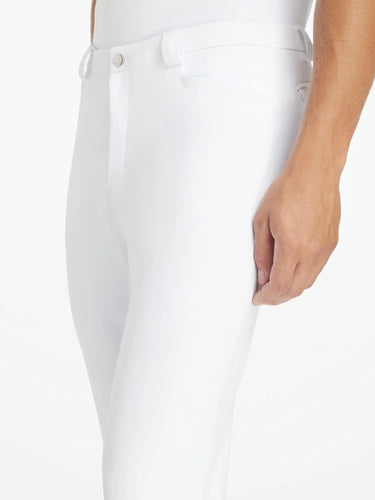 LeMieux Mens Full Seat Sports Breech White| Online For Equine