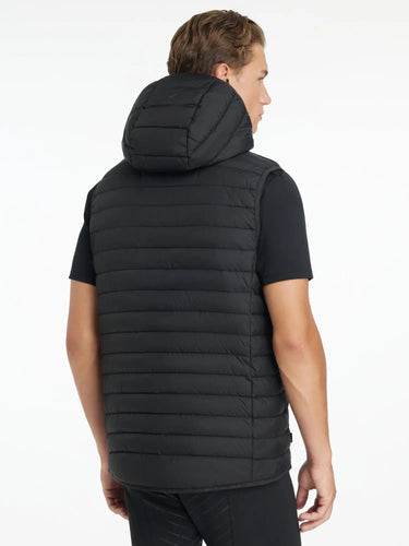 LeMieux Mens Hooded Puffer Gilet Black| Online For Equine