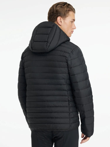 LeMieux Mens Hooded Puffer Jacket Black| Online For Equine