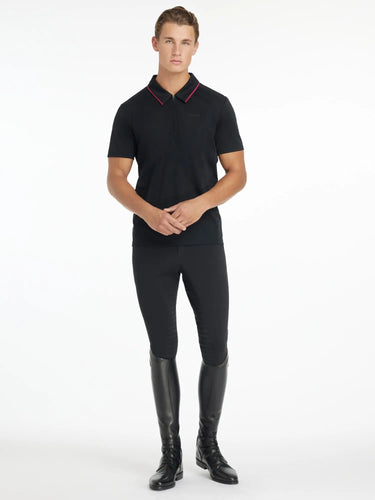 LeMieux Mens Performance Polo Black| Online For Equine