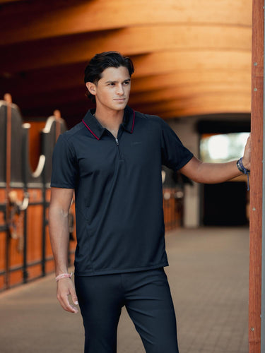 LeMieux Mens Performance Polo Navy| Online For Equine