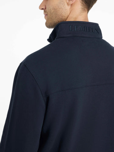 LeMieux Mens Quarter Neck Sweat Navy| Online For Equine