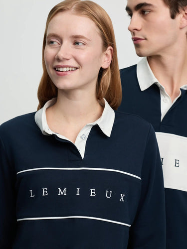 LeMieux Mens Rugby Shirt Navy| Online For Equine