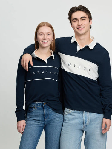 LeMieux Mens Rugby Shirt Navy| Online For Equine
