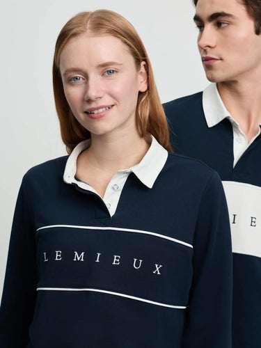 LeMieux Mens Rugby Shirt Navy| Online For Equine
