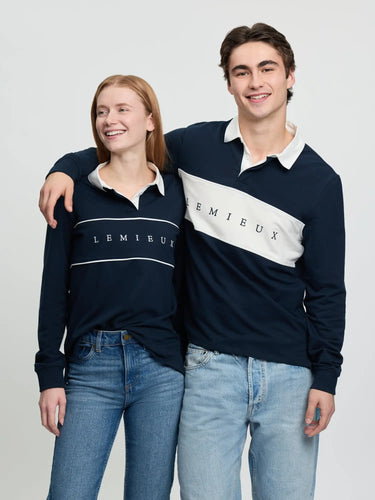 LeMieux Mens Rugby Shirt Navy| Online For Equine
