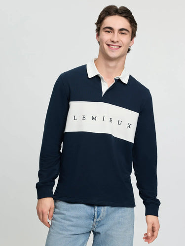 LeMieux Mens Rugby Shirt Navy| Online For Equine