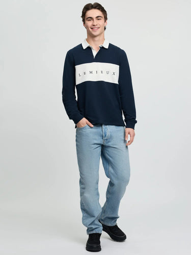 LeMieux Mens Rugby Shirt Navy| Online For Equine