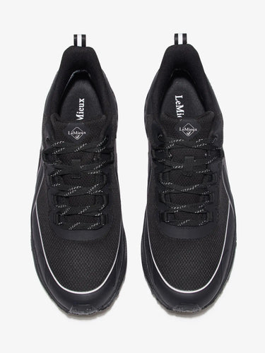LeMieux Mens Trax Viva Waterproof Trainer Black| Online For Equine