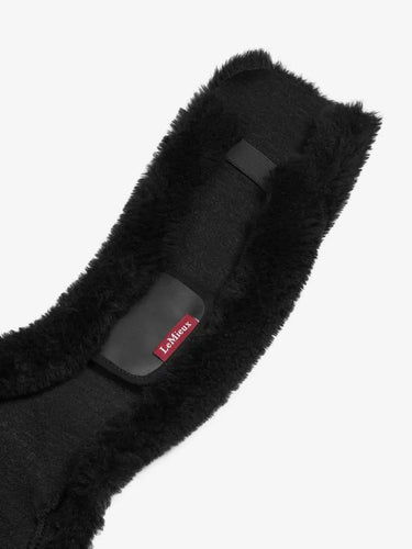 LeMieux Merino+ Anatomic Jumping Girth Cover Black| Online For Equine