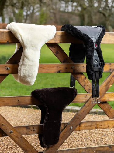 LeMieux Merino+ Anatomic Long Stud Girth Cover Natural| Online For Equine