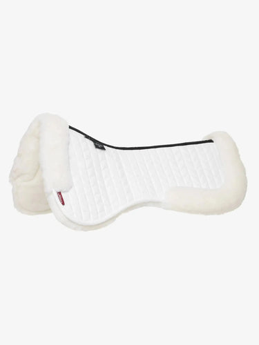 LeMieux Merino+ Dressage Half Pad White/White| Online For Equine