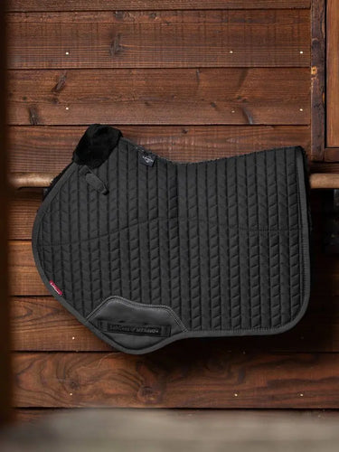 LeMieux Merino+ Half Lined Close Contact Square Black/Black| Online For Equine