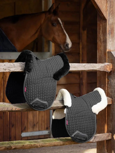 LeMieux Merino+ Half Lined GP Numnah Black/Black| Online For Equine