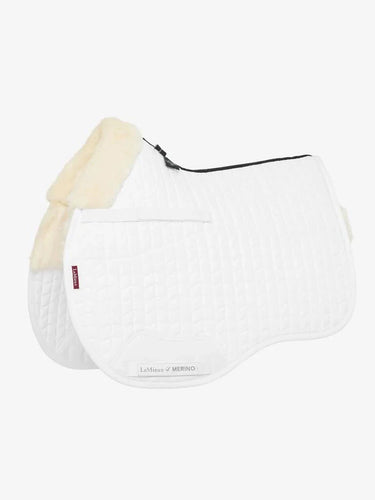 LeMieux Merino+ Half Lined GP Square White/Natural| Online For Equine