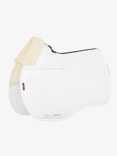 LeMieux Merino+ Half Lined GP Square White/Natural| Online For Equine